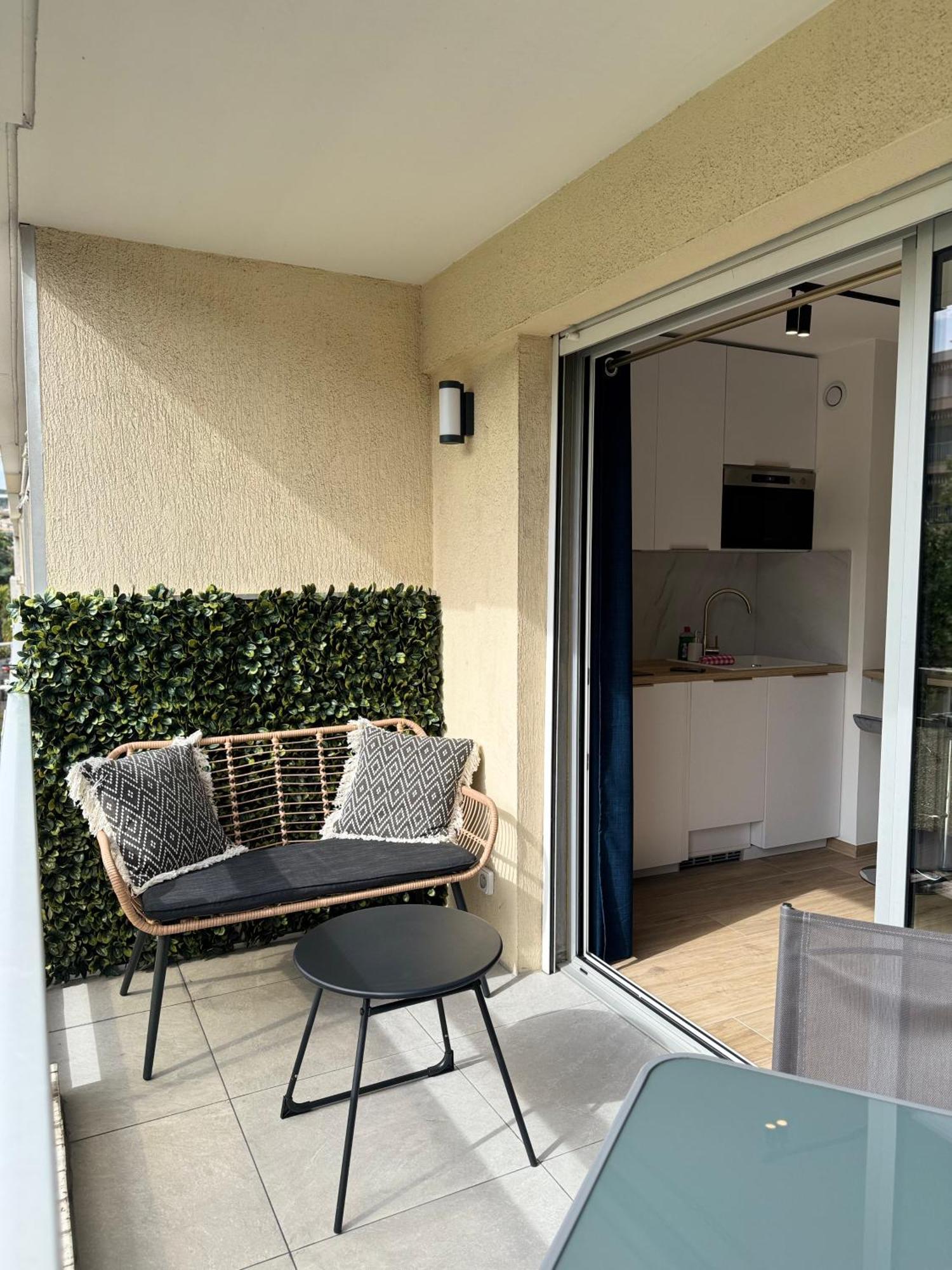 Cosy Appartement, Centre-Ville Cannes, Terrasse, Clim Exterior foto